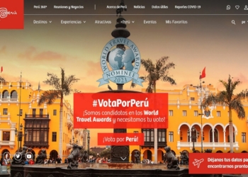 Perutravel nominated for worlds best tourism website - Travel News, Insights & Resources.