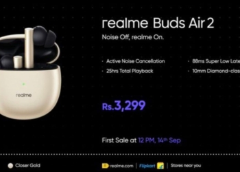 Realme Buds Air 2 TWS Earbuds Get Closer Gold Colour - Travel News, Insights & Resources.