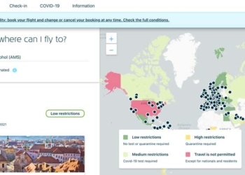 KLM introduces interactive map with up to date COVID 19 information - Travel News, Insights & Resources.
