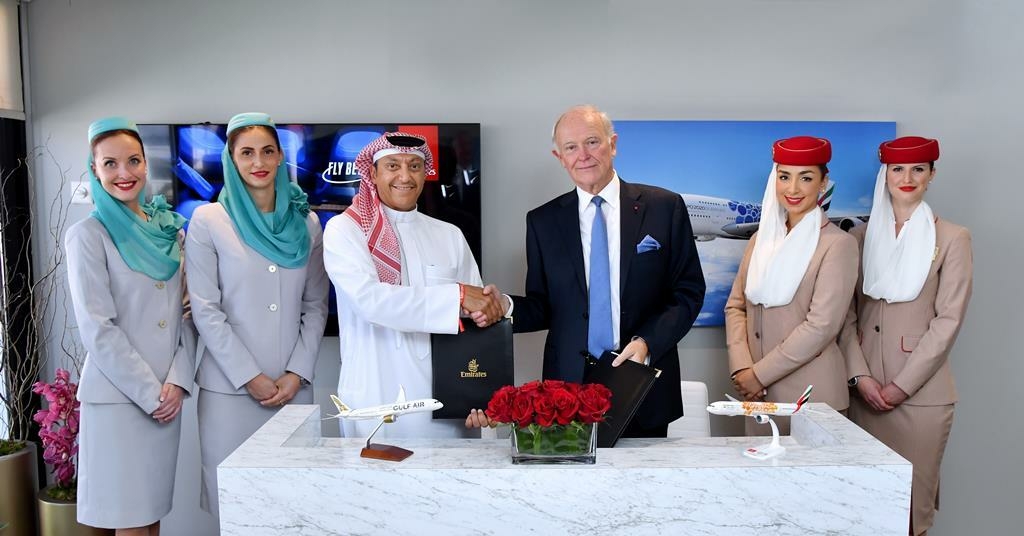 1636914055 Emirates and Gulf Air to codeshare and investigate cargo cooperation - Travel News, Insights & Resources.