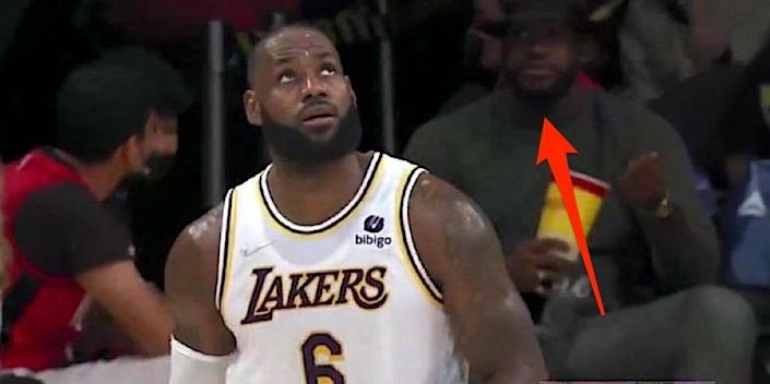 A LeBron James lookalike appeared at a Lakers game on - Travel News, Insights & Resources.