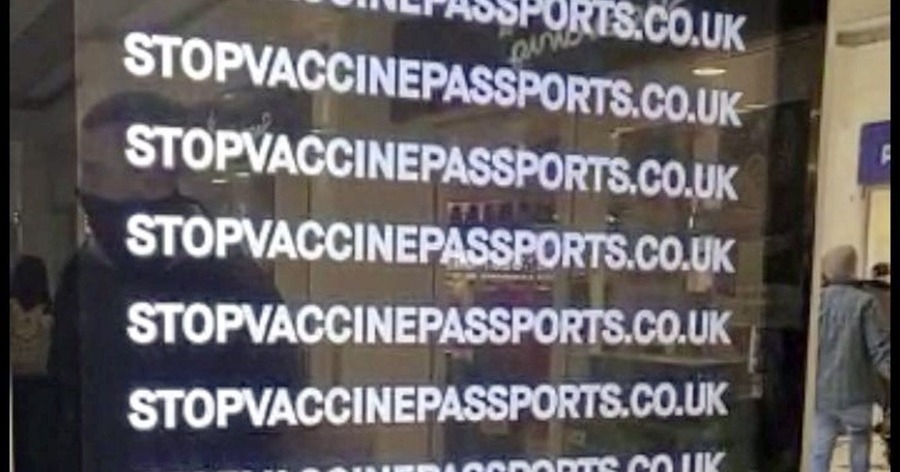 Group behind anti vaccine passport ads in Belfast shopping centres defend - Travel News, Insights & Resources.