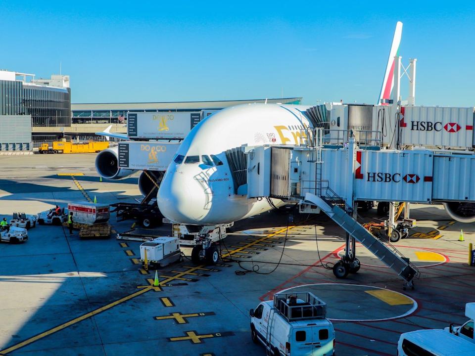 Emirates A380 Flight New York to Dubai — Dubai Airshow Trip 2021