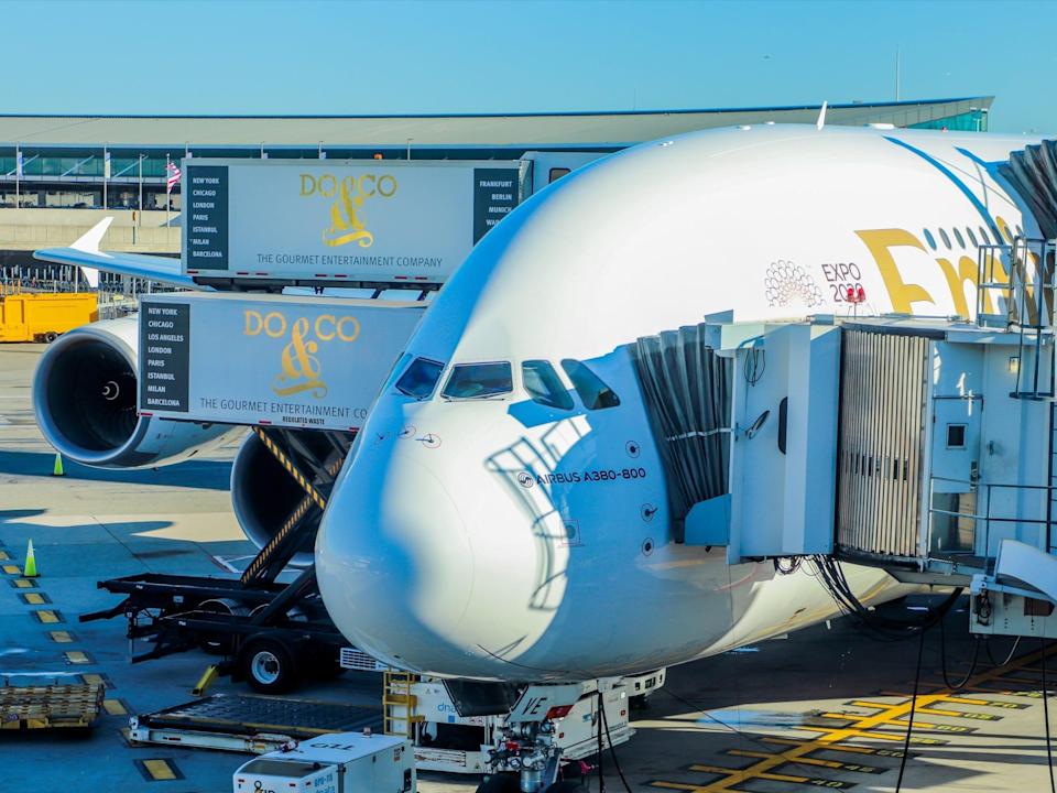 Emirates A380 Flight New York to Dubai — Dubai Airshow Trip 2021