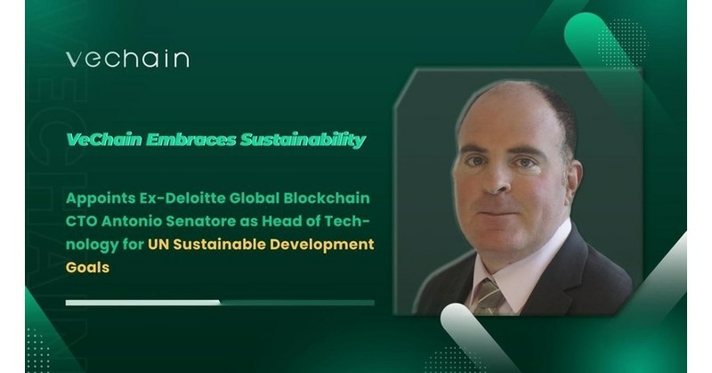 VeChain Embraces Sustainability Appoints Ex Deloitte Global Blockchain CTO Antonio Senatore - Travel News, Insights & Resources.
