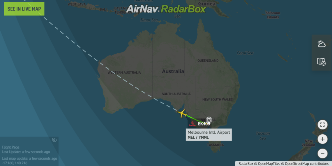 Novak Djokovic leaves Australia on board Emirates Airline Boeing 777 - Travel News, Insights & Resources.