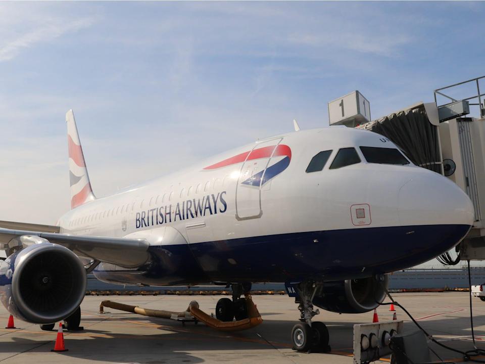 British Airways Airbus A318 JFK Tour