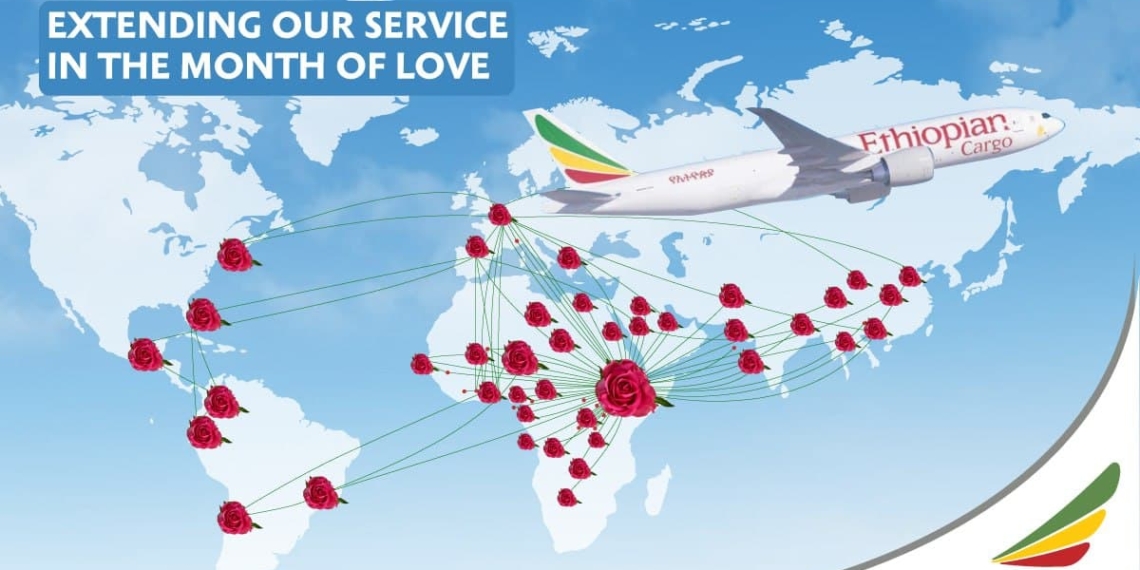 Ethiopian Airlines Distributes Flowers via Refrigerated Cargo for Valentines Day - Travel News, Insights & Resources.
