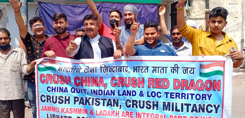 Anti China protest held in Jammu Jammu Kashmir Latest News - Travel News, Insights & Resources.