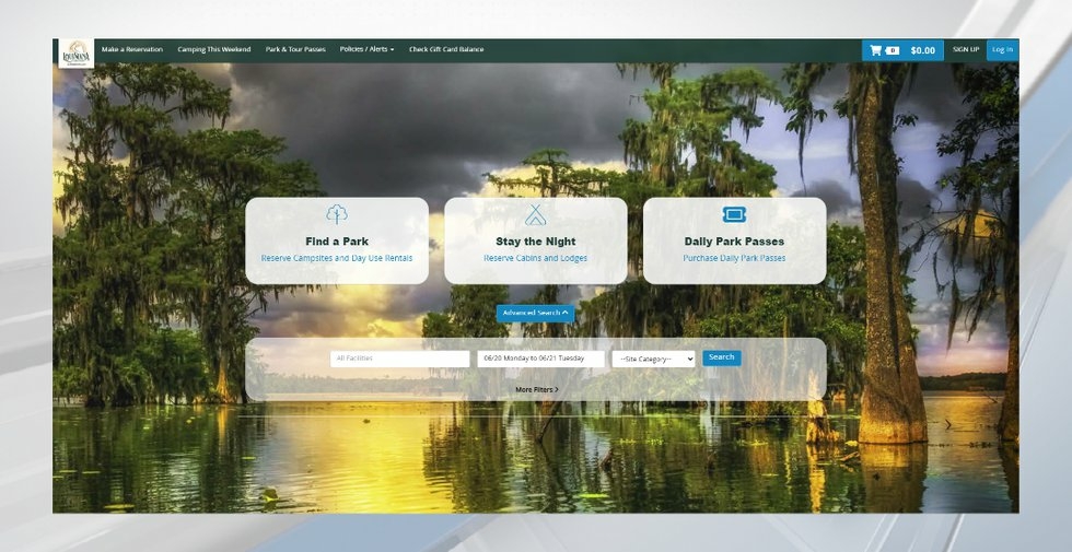 Louisiana rolls out new streamlined state park reservation system - Travel News, Insights & Resources.