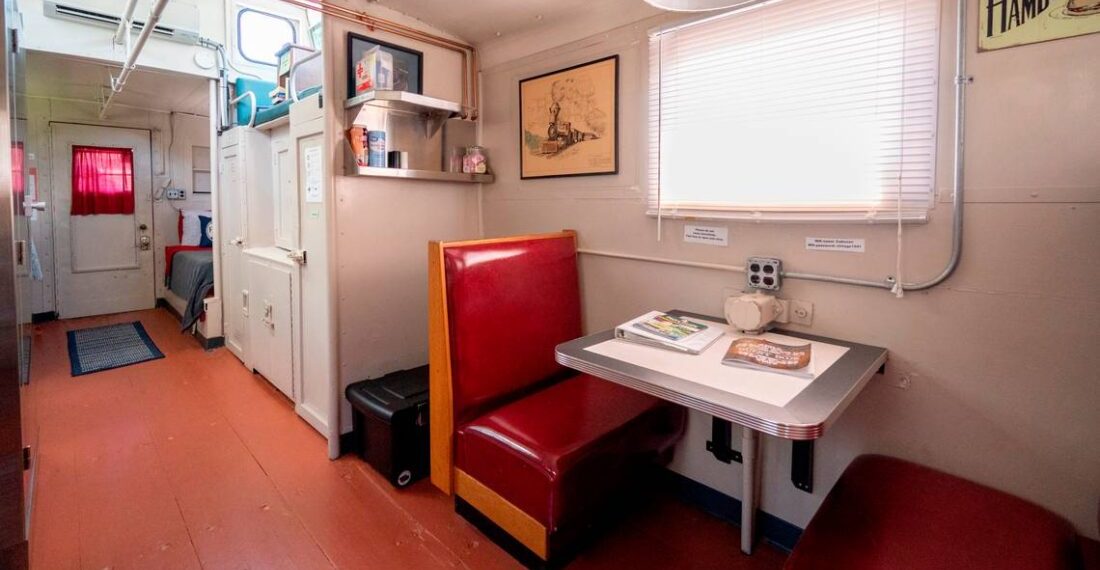 1657124870 Experience life on the rails in a restored train caboose - Travel News, Insights & Resources.