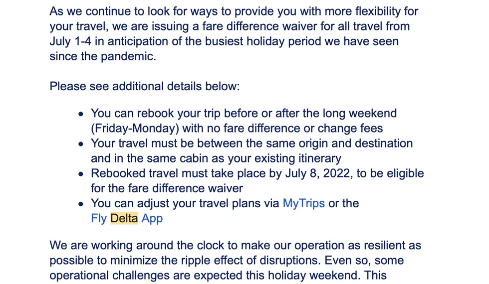 Delta Airlines lets customers change July 4 flights for free - Travel News, Insights & Resources.