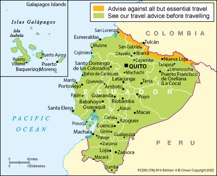 Entry requirements Ecuador travel advice - Travel News, Insights & Resources.