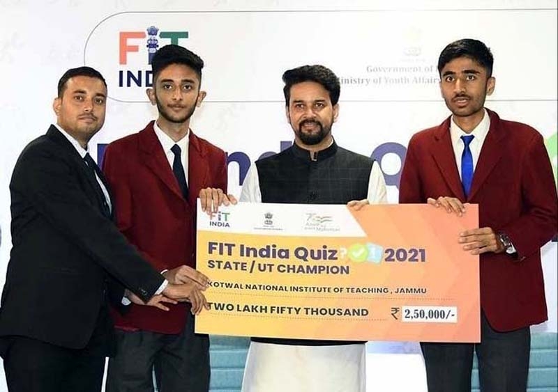 KNIT students excel in Fit India Quiz Jammu Kashmir - Travel News, Insights & Resources.