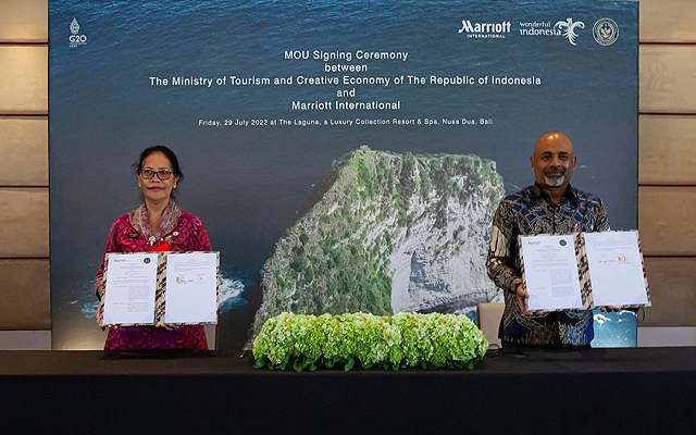 Marriott Indonesia ink MoU to further tourism development TTG - Travel News, Insights & Resources.