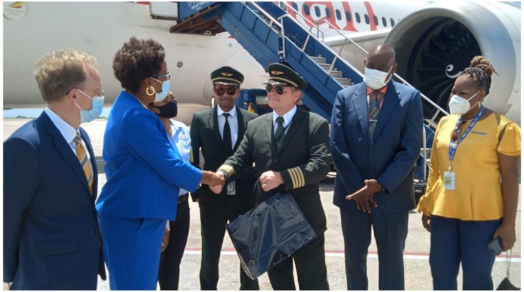 Barbados welcomes Ethiopian Airlines inaugural flight from Nigeria Loop - Travel News, Insights & Resources.