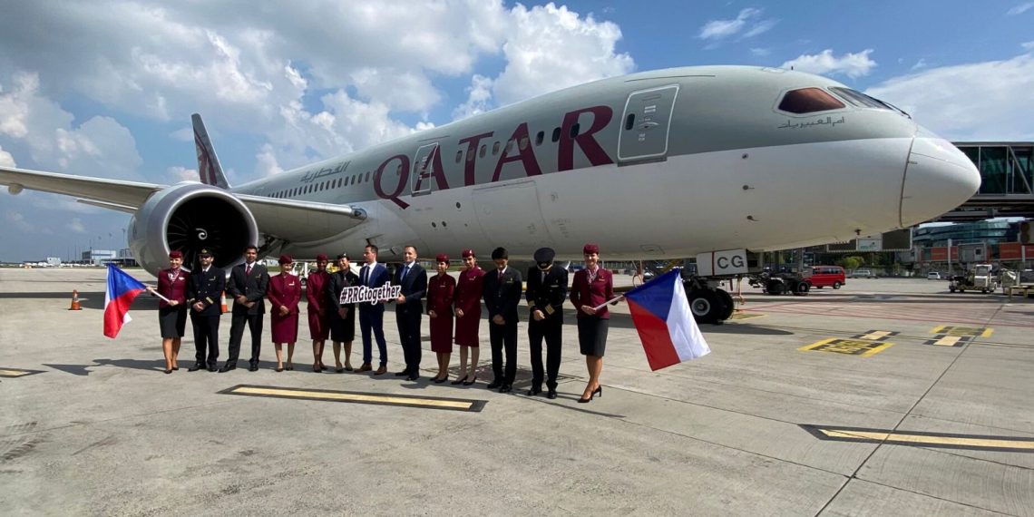 Qatar Airways Celebrates its 5th Anniversary in Prague Airport - Travel News, Insights & Resources.