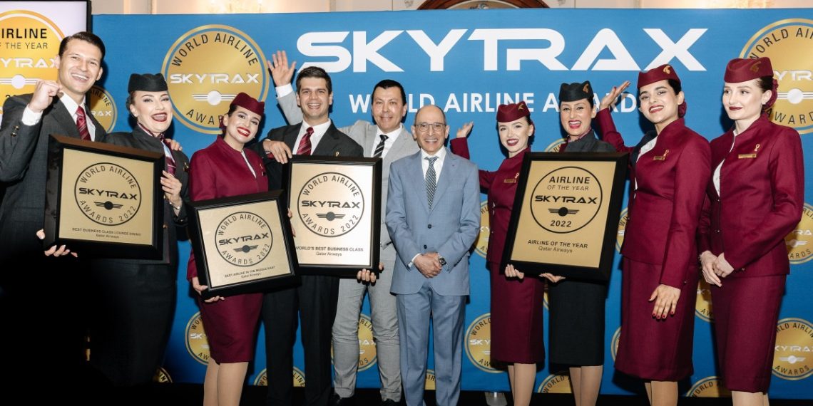 Qatar Airways wins Skytrax Airline of the Year for record - Travel News, Insights & Resources.