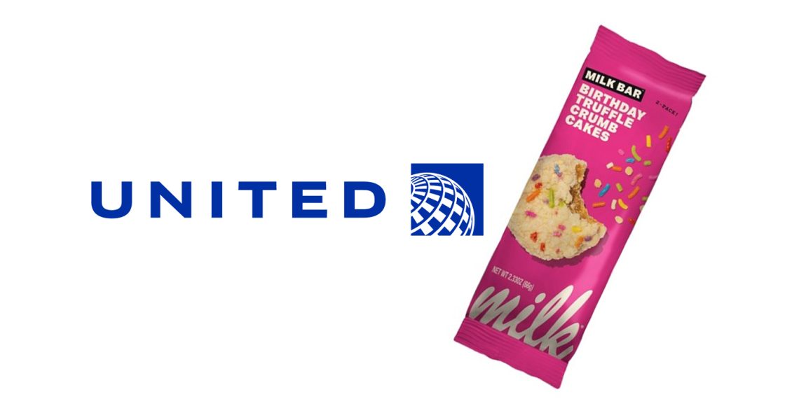 United Airlines Swaps Ice Cream For Milk Bar Birthday Truffle - Travel News, Insights & Resources.