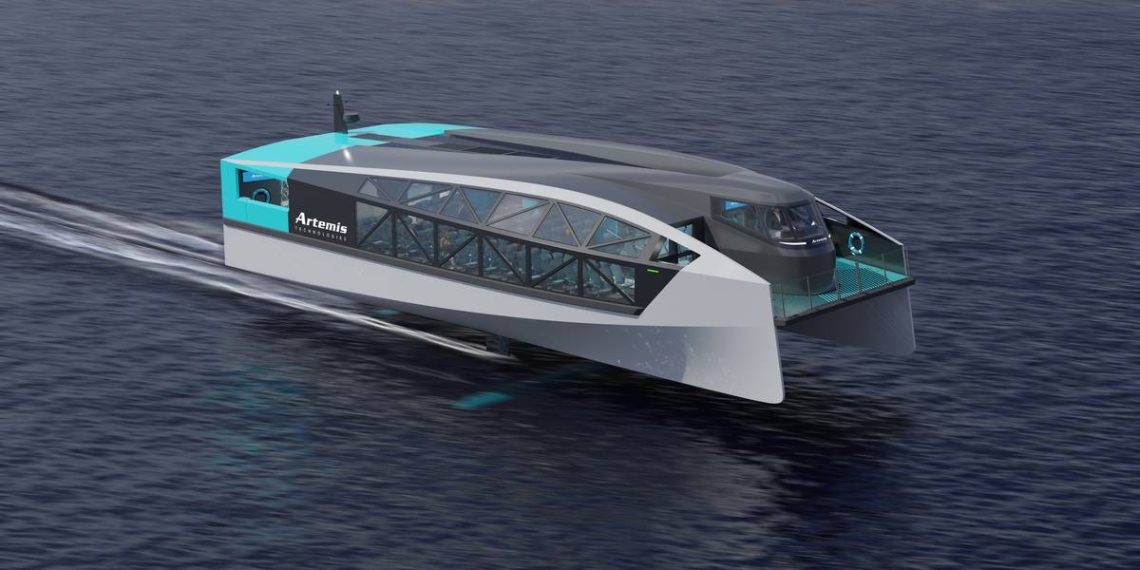 ‘Flying ferry to start zero emissions Belfast service - Travel News, Insights & Resources.