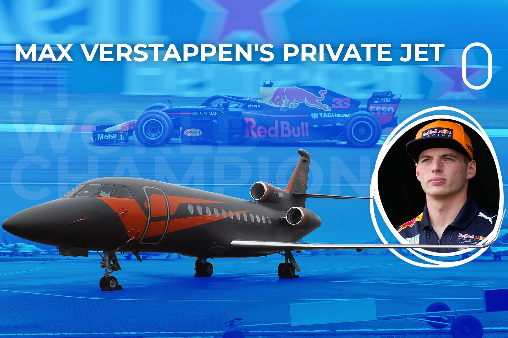 A Look At F World Champion Max Verstappen S Private Jet Travel Trade