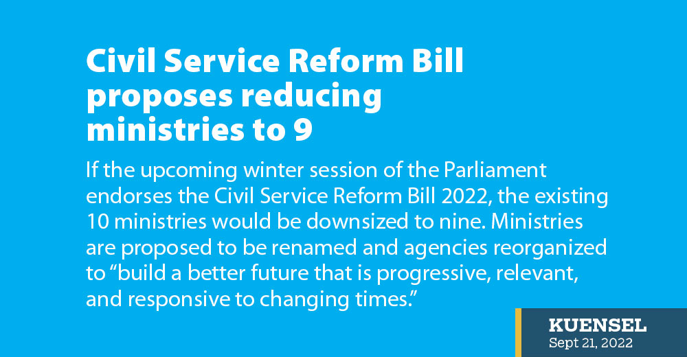 Civil Service Reform Bill proposes reducing ministries to 9 - Travel News, Insights & Resources.