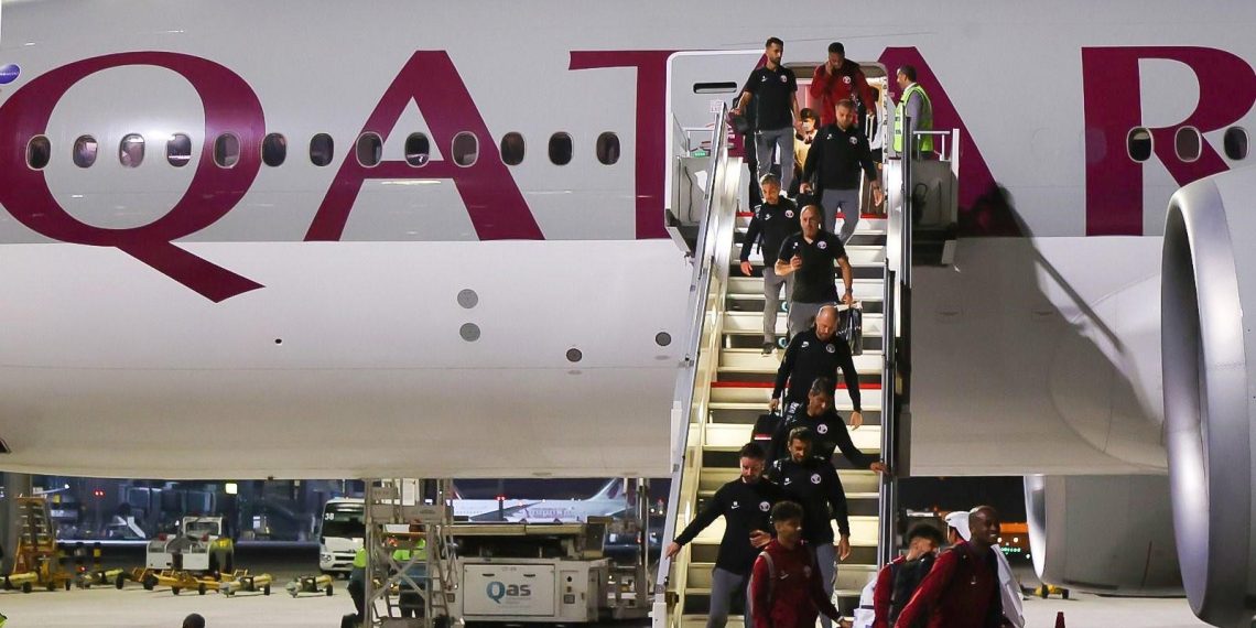 1668673160 Qatar Airways flies Qatar National Football Team and 140 FIFA - Travel News, Insights & Resources.