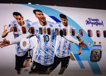 Flydubai introduces new aircrafts with special Argentina national football team - Travel News, Insights & Resources.