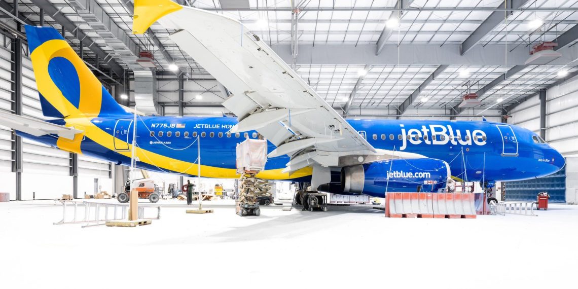 JetBlue Refreshes Vets In Blue Veterans Livery On Airbus A320 - Travel News, Insights & Resources.
