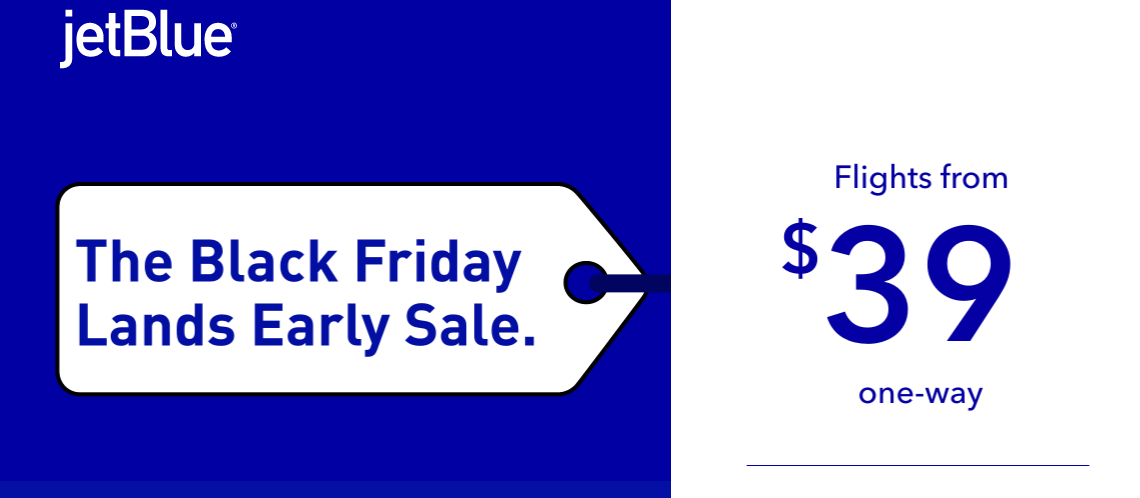 JetBlues Black Friday Sale is Here With Tickets From - Travel News, Insights & Resources.