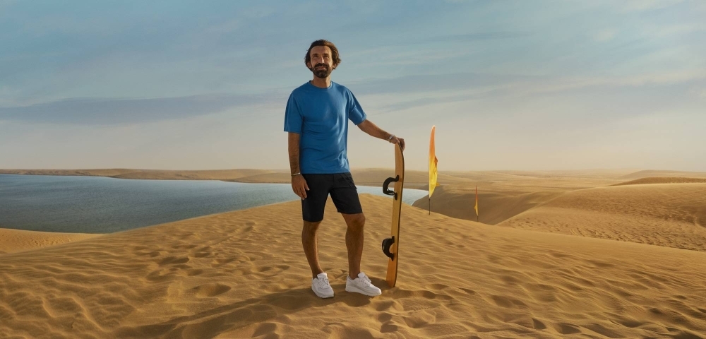 No Football No Worries Andrea Pirlo fronts latest Qatar Tourism - Travel News, Insights & Resources.
