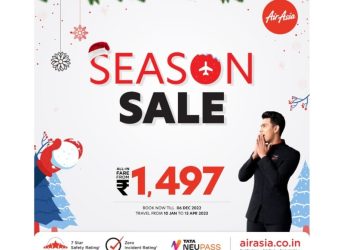 AirAsia India launches Season Sale with fares starting at ₹1497 - Travel News, Insights & Resources.