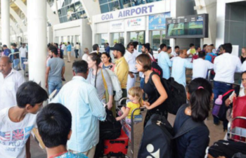 Dabolim airport nears record single day arrival as tourists make beeline - Travel News, Insights & Resources.