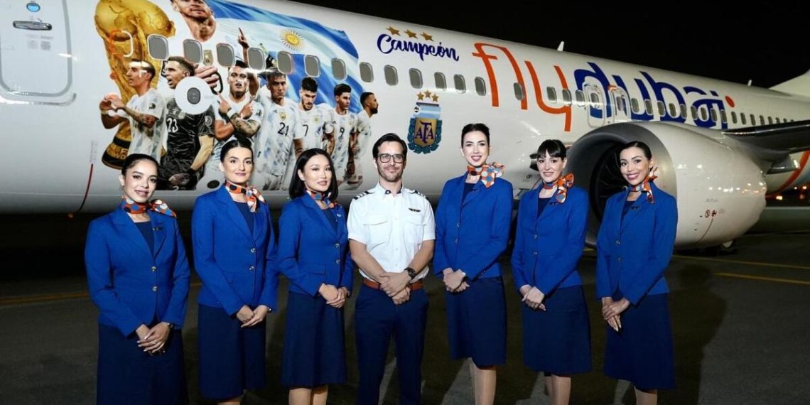 Flydubai celebrates Argentina World Cup victory with two special liveries.com - Travel News, Insights & Resources.
