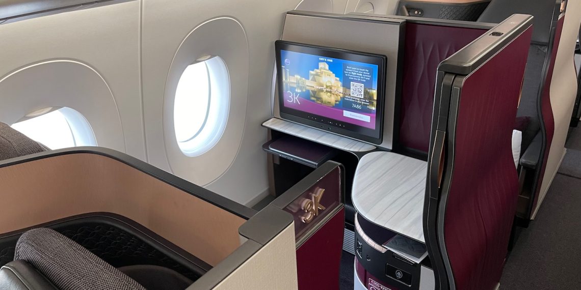 Review Qatar Airways A350 1000 Business Class Live and Lets - Travel News, Insights & Resources.
