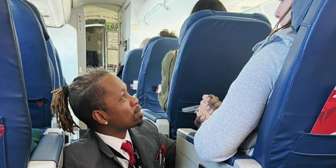 A Delta flight attendant went viral after a flyer posted - Travel News, Insights & Resources.