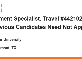 Job Opportunity for Payment Specialist Travel 442102 at Lamar University - Travel News, Insights & Resources.
