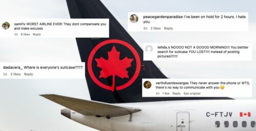 Air Canada under fire as disgruntled customers take to social - Travel News, Insights & Resources.