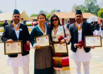 Mountaineers receive Jana Sewa Shree Medal from the President in - Travel News, Insights & Resources.
