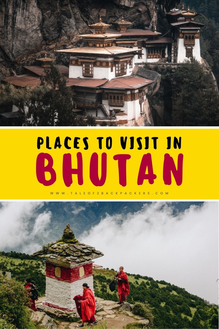 Places to visit in Bhutan