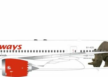Boeing 787 8 Dreamliner Kenya Airways Come Live the Magic 5Y KZD - Travel News, Insights & Resources.