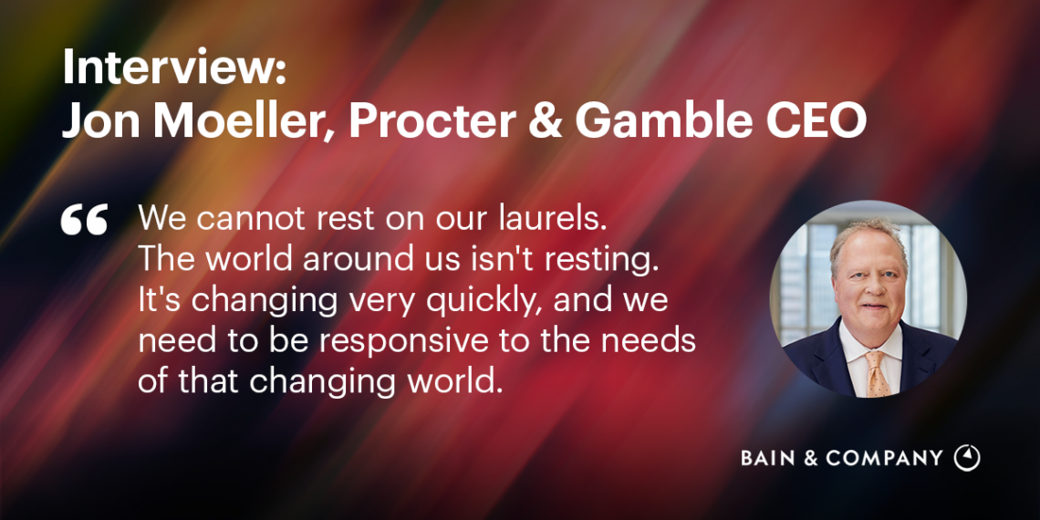 Interview Jon Moeller Procter Gamble CEO - Travel News, Insights & Resources.