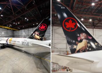 Air Canada B787 new livery features Disneys new film Wish - Travel News, Insights & Resources.