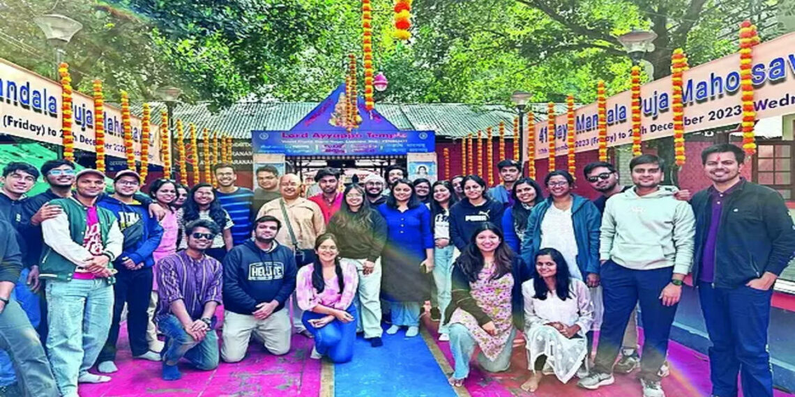 IIML students temple trail to boost religious tourism Times - Travel News, Insights & Resources.