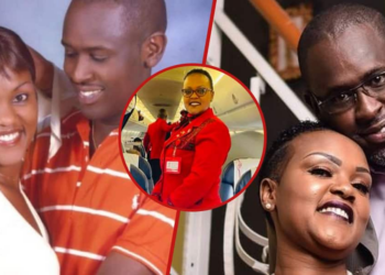 KQ hostess celebrates hubby she fell in love with on - Travel News, Insights & Resources.