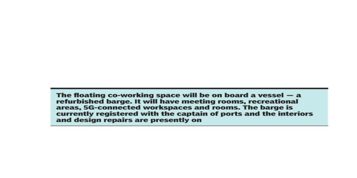 Soon Goa to get Indias 1st floating co working space - Travel News, Insights & Resources.