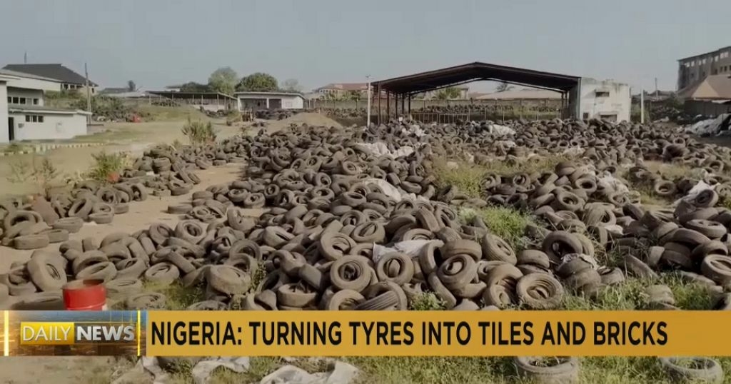 Nigeria turning tyres into tiles and bricks Africanews - Travel News, Insights & Resources.