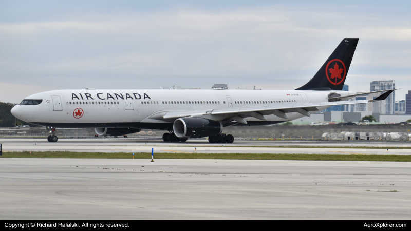 C GFUR Air Canada Airbus A330 300 by Richard Rafalski AeroXplorer - Travel News, Insights & Resources.
