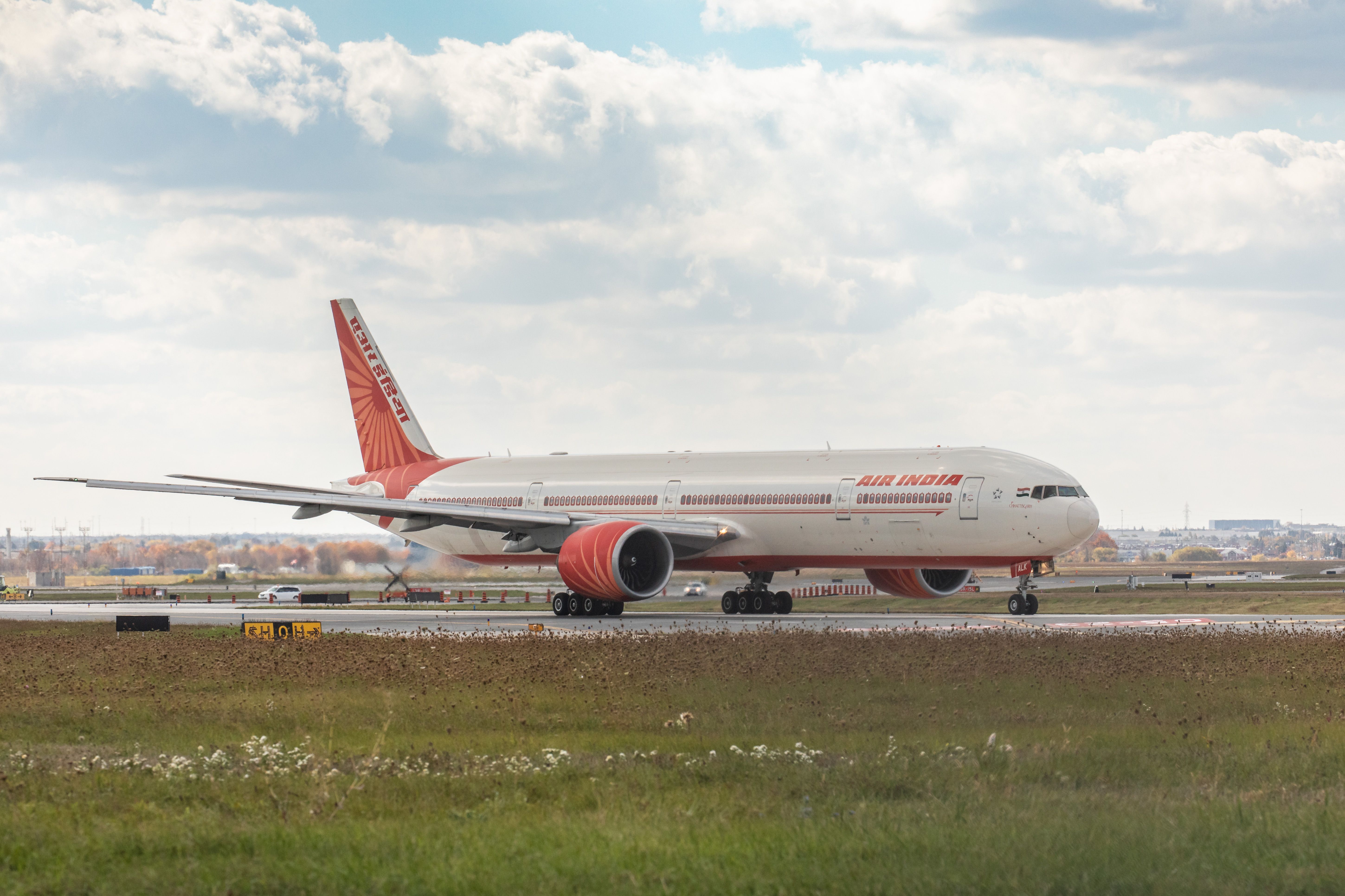 Air India Boeing 777 at Toronto Pearson International Airport YYZ shutterstock_1835843680