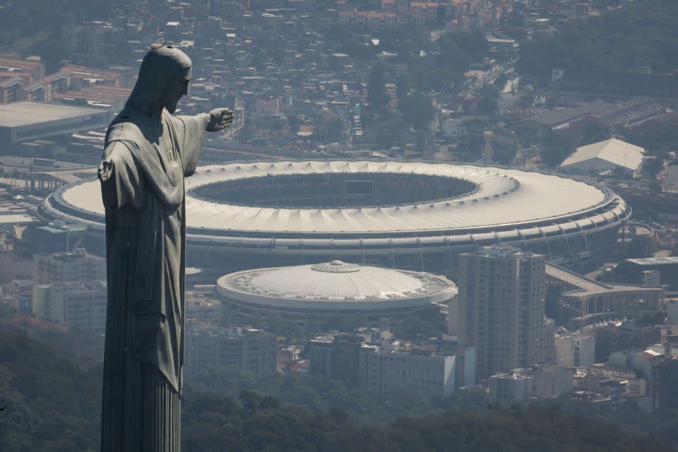 Rio de Janeiro's iconic Christ the Redeemer statue has become an increasingly dangerous place to visit. Source: AAP